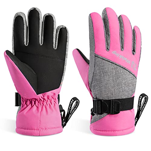 WALSKING Kids Winter Gloves-3M Thinsulate Snow...