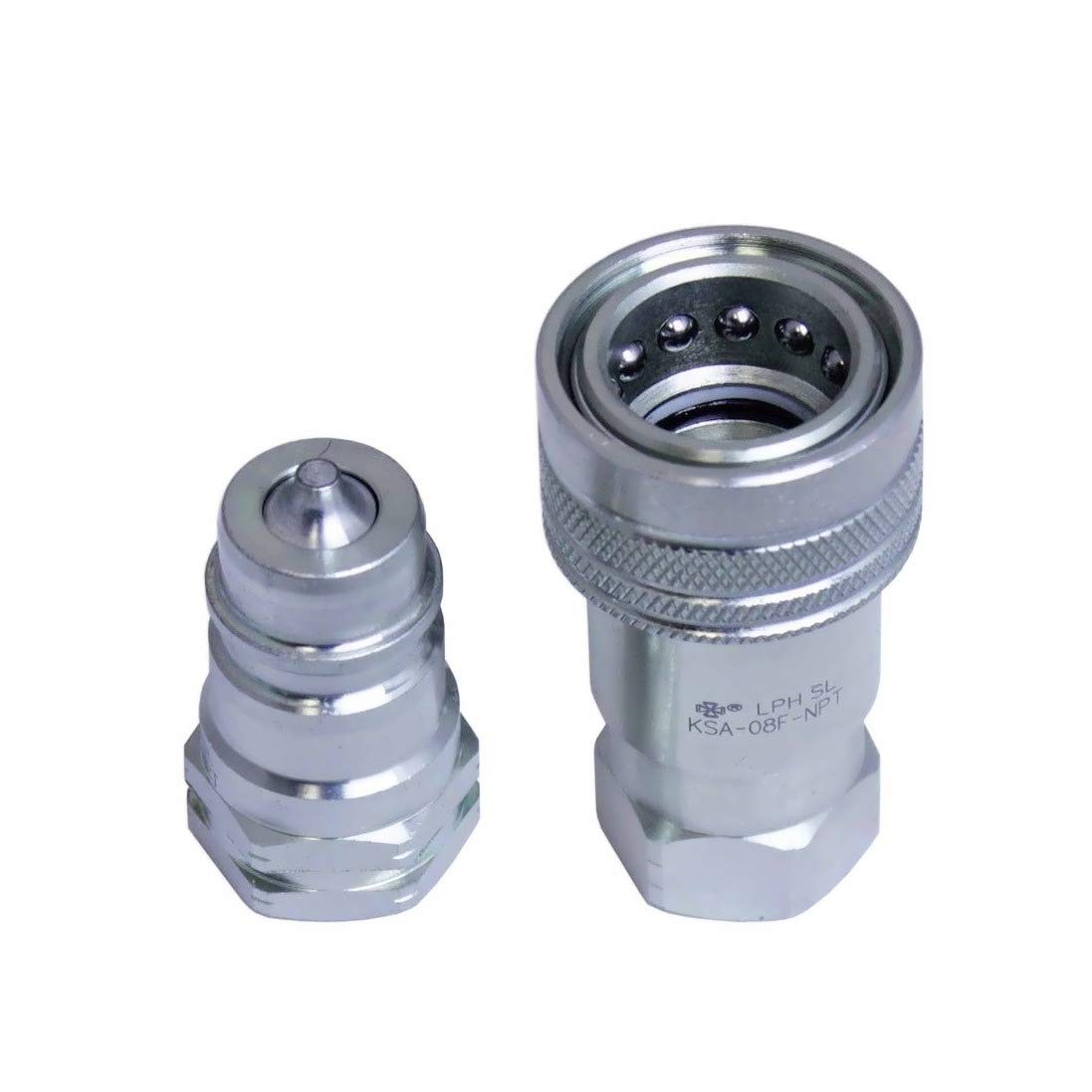 Hydraulic Coupler Conversion Kit (male Tips), Pioneer ISO,