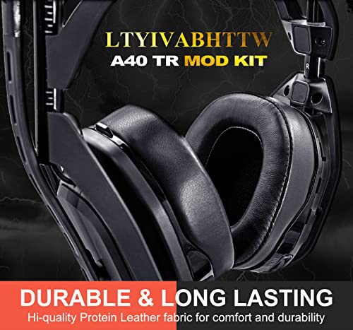 A40 TR Almohadillas para Orejas - Almohadillas Compatibles con Astro Gaming A40 TR Auriculares Inalámbricos - Partes de Repuesto a40 tr / Accesorios a40 / Banda para la Cabeza / Espuma para Micrófono miniatura 6