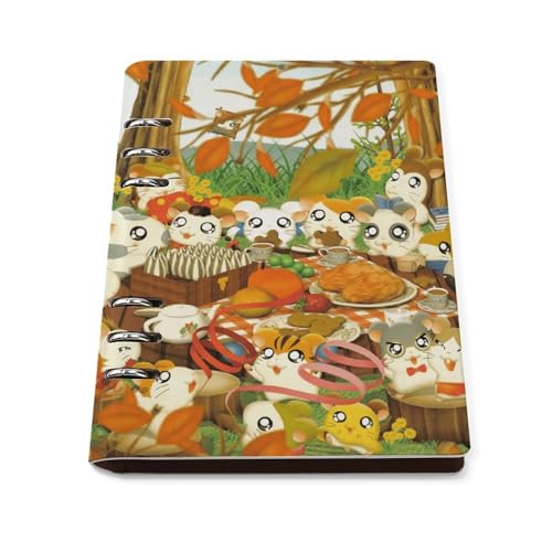 Amazon | ノートブック とっとこハム太郎 PUレザー バインダーノート