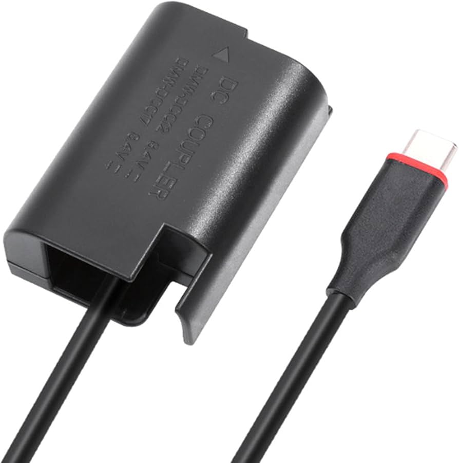 Amazon | USB C DMW-BLK22 DMW-DCC17 カプラー電源アダプター ケーブル