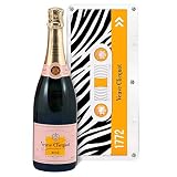 Champagne Veuve Clicquot - Rosé - Sous caissette Edition limitée'Tape'