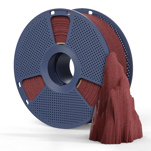 Image of SUNLU Marble PLA Filament 1.75mm, 1KG (2.2LBS), Brick Red