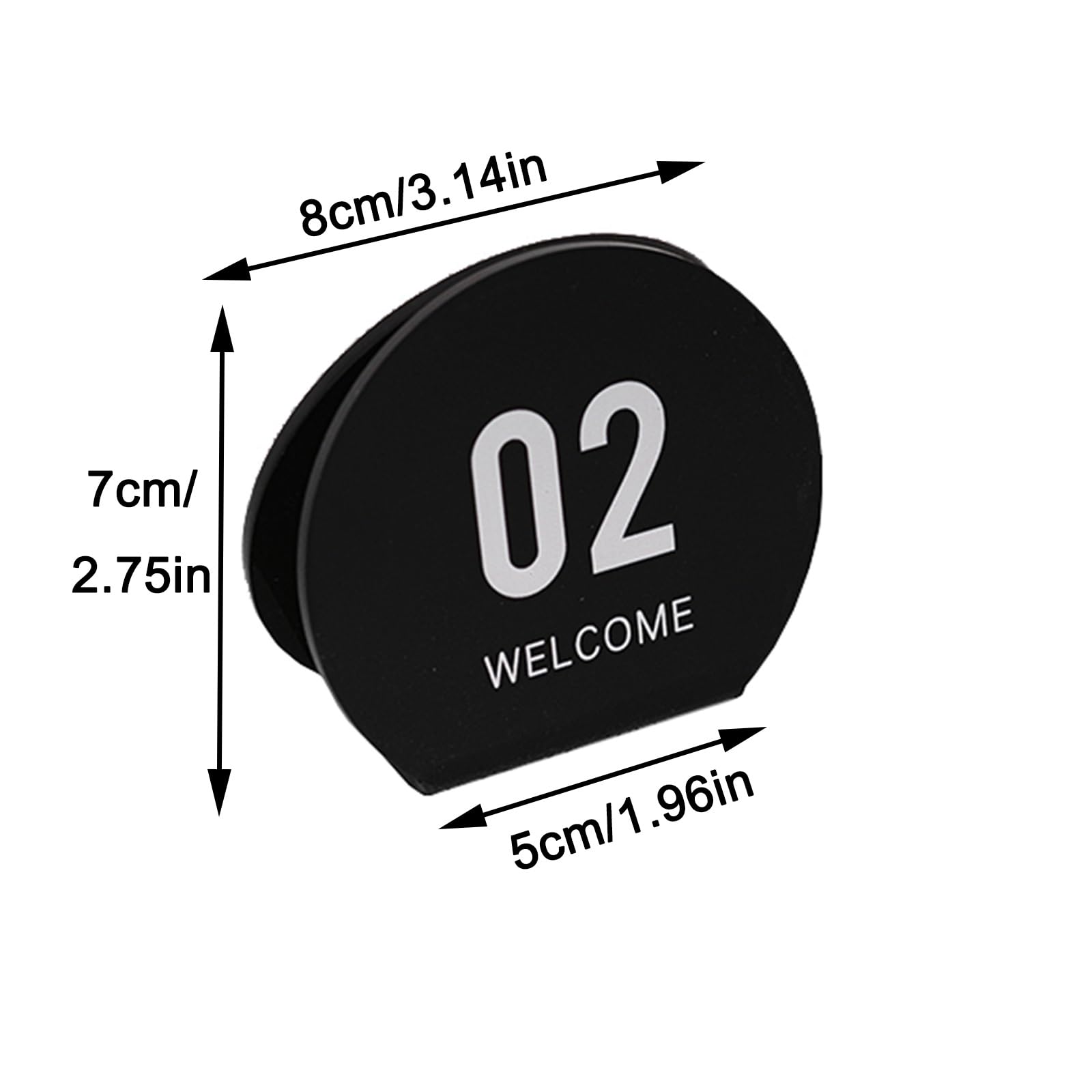 HJXGQJM Numeros De Mesa, 1-10 Acrilico Doble Carpa Numerada, Numero De Mesa De Restaurante Numeros De Mesa Carteles para Banquetes Recepcion De Boda