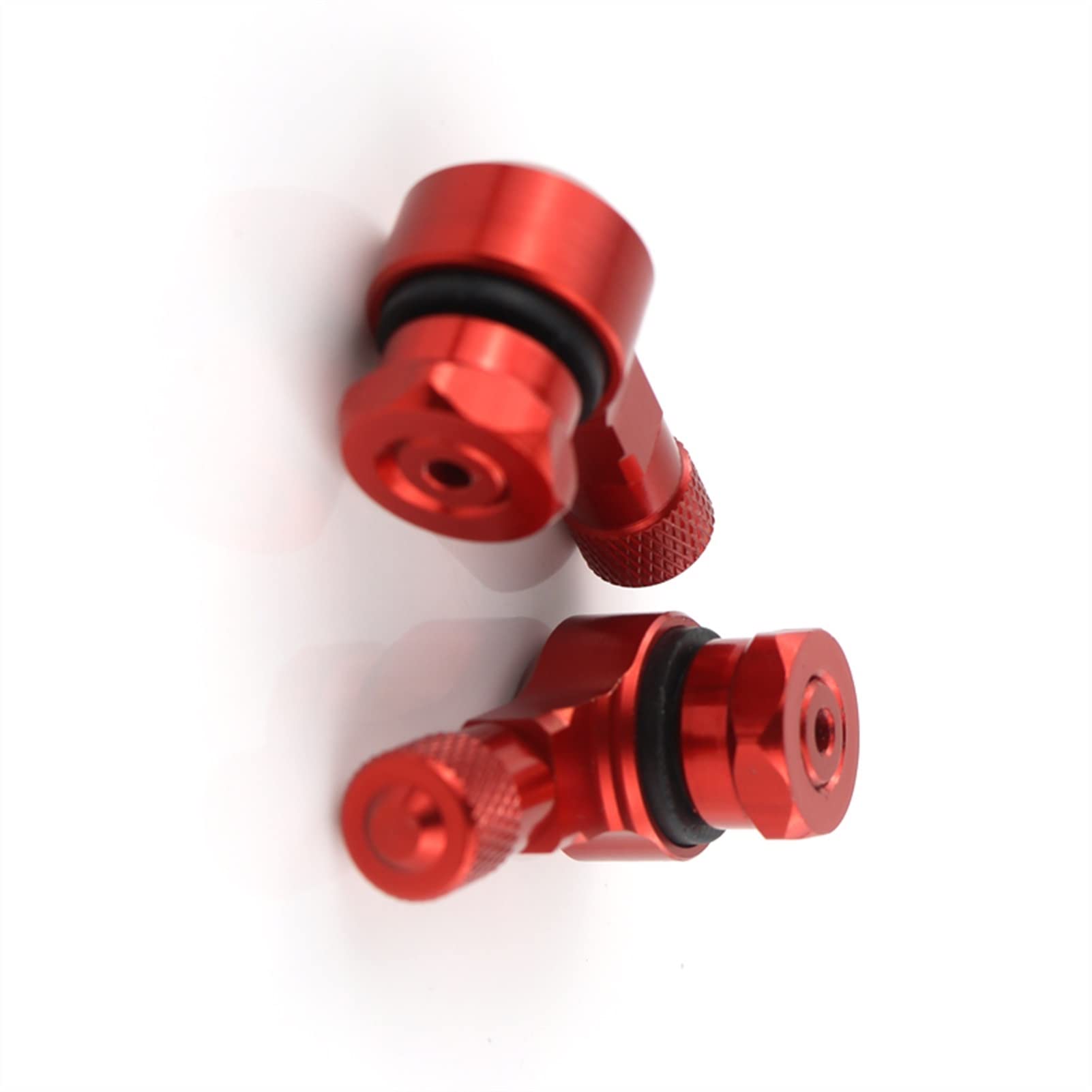 Tiges De Valve De Pneu Tubeless De Roue Avant Et Arrière De Moto 11.3mm pour H&Onda CBR250R CBR600RR CBR900RR REPSOL CBR 600 F2 F3 F4 Moto Accessoires (Color : Rot)
