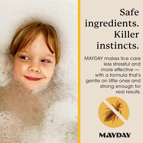 Image of MAYDAY Daily Lice Routine, 12oz Shampoo & Conditioner, Sandalwood & Mint