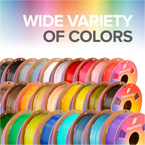 Image of Polymaker Panchroma PLA White 3D Printer Filament 1.75mm 2KG Bundle, 2x1kg, Easy to Print, High Speed Printing, Tangle Free, AMS Compatible, Perfect for Toys, Decor, Miniatures, Models & Cosplay