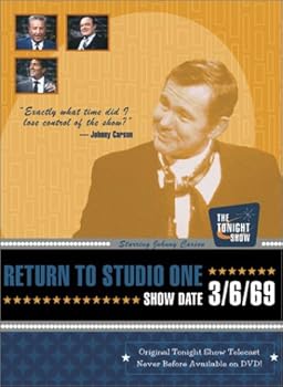 DVD Johnny Carson - The Tonight Show: Return to Studio One, 3/6/69 Book