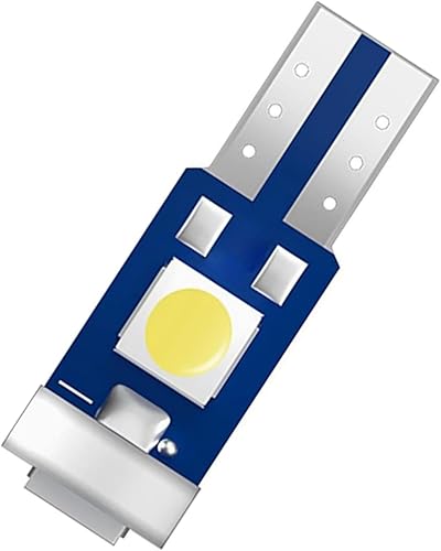 Miniatura 2 de 20 luces LED T5 para tablero de automóvil, color blanco superbrillante 74 37 2721 PC74 de repuesto con enchufe de bloqueo giratorio, para puerta