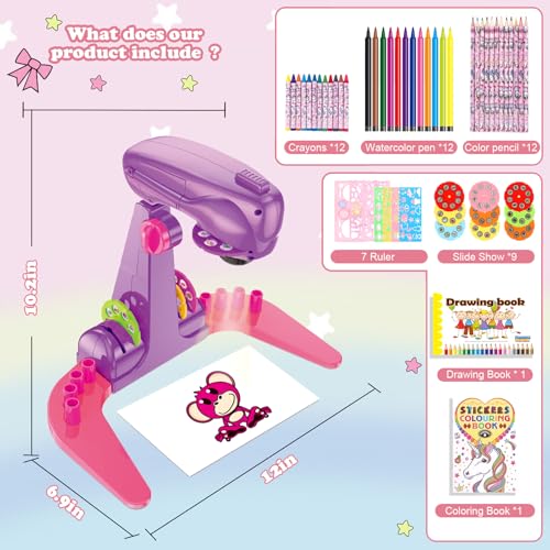 Sumsoltic TOUYINGDESK-03 Drawing Projector For Kids, Art And Craft Kit thumb #3