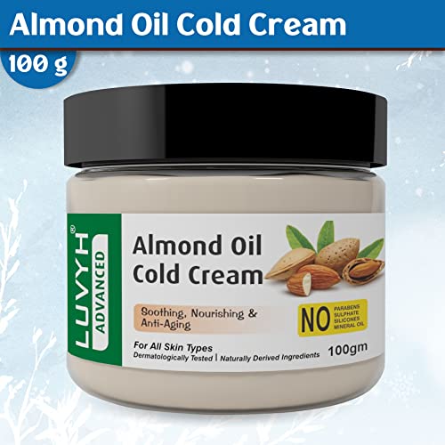 Image of Luvyh Almond Oil Cold Cream & Winter Cream (100g)
