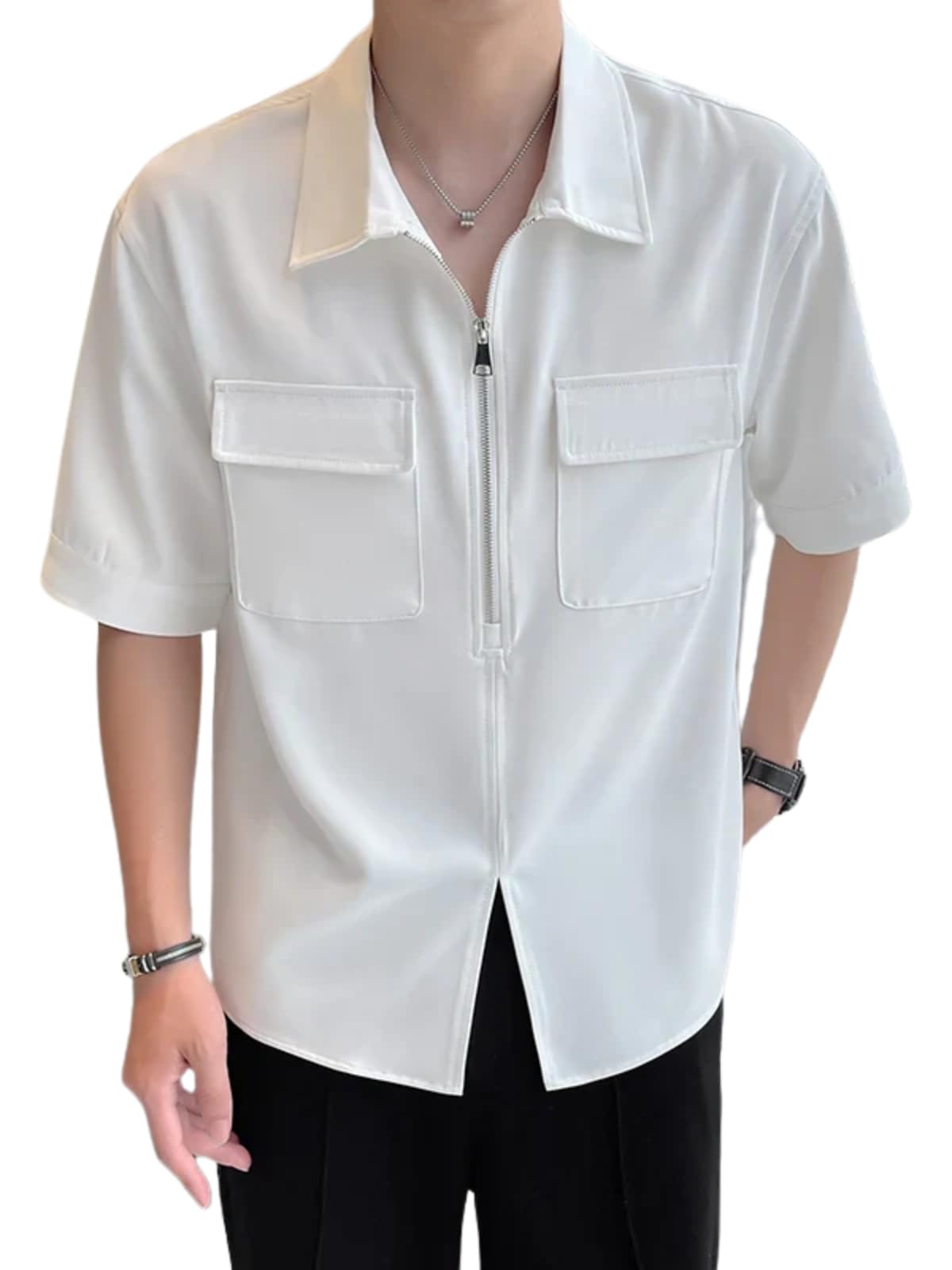 Shirt for Men | Mens Casual Shirt | Men Stylish Korean Shirt | Men Polycotton Shirt | Men's Regular Fit