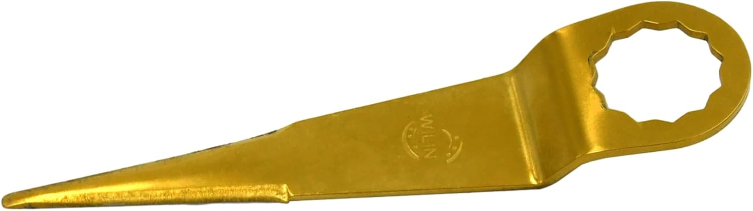 Jitterbug Windshield Removal Cold Knife Blades, 90mm (3.54") Titanium Coated Auto Glass Remover Blades for Car Truck Windscreen Sealant Adhesive Urethane Glue Removal (3-Pack)