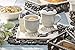 Acanthus Leaf Sugar And Creamer Set with Sweetener Box on Tea Tray (Set of 4)
