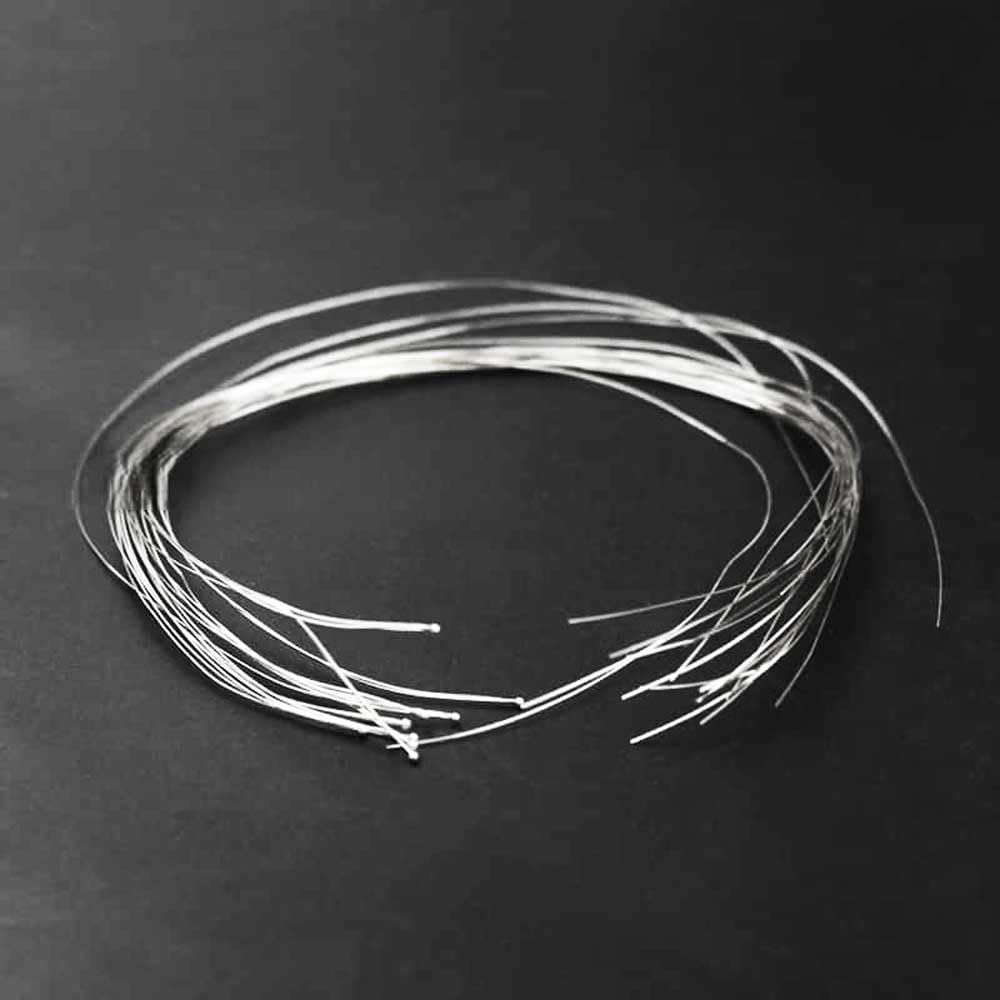 Fil thermocouple platine-rhodium - Électrode en alliage Pt-Rh de qualité supérieure | Type S/R/B disponible(D0.5x100mm B Type)