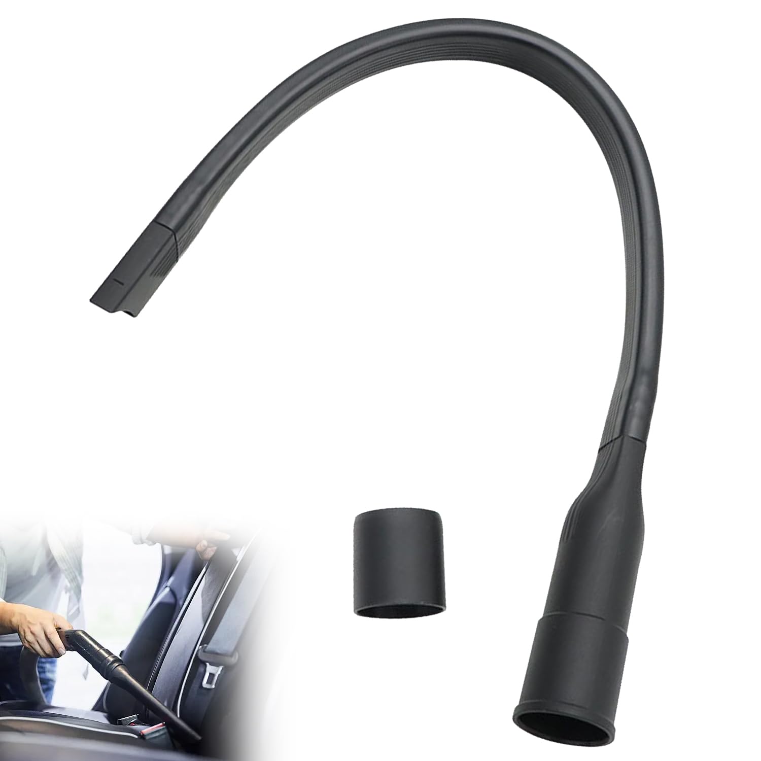 62cm Long Flexible Crevice Nozzle for Vacuum Cleaner – Premium Extended Reach Attachment, Perfect for Cleaning Tight Spaces and Corners