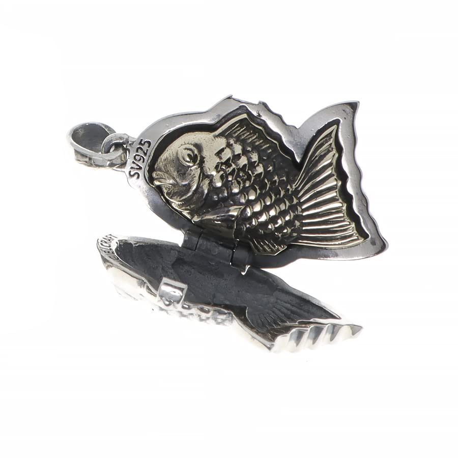 Amazon | [CIEL CRAFT] シルバー925 たいやきくん 鯛焼き