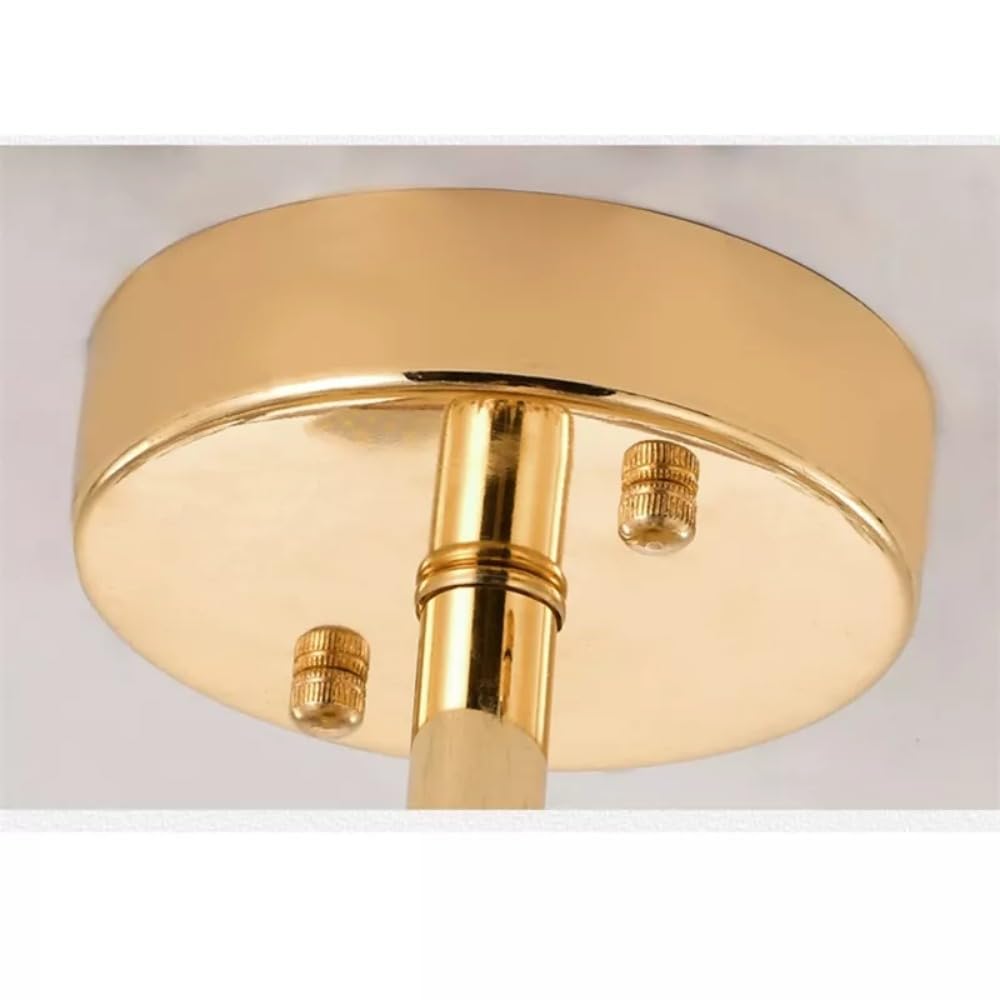 Creativo Lampade a Ciondolo Lampadari di Cristallo Ramo di Luce Casa Led Ceramica Fiore Apparecchio per Soggiorno Sala da Pranzo Decor (Blu D60 cm (1 pz))