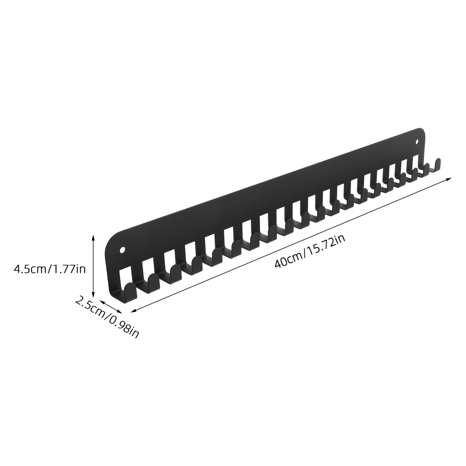 Wandmontierter Gymnastik-Medaillenhalter, Metalldisplay für Sportmedaillen, Bänder, Auszeichnungen und Lätzchen, einfache Installation, perfekt für Sportler und Trainer