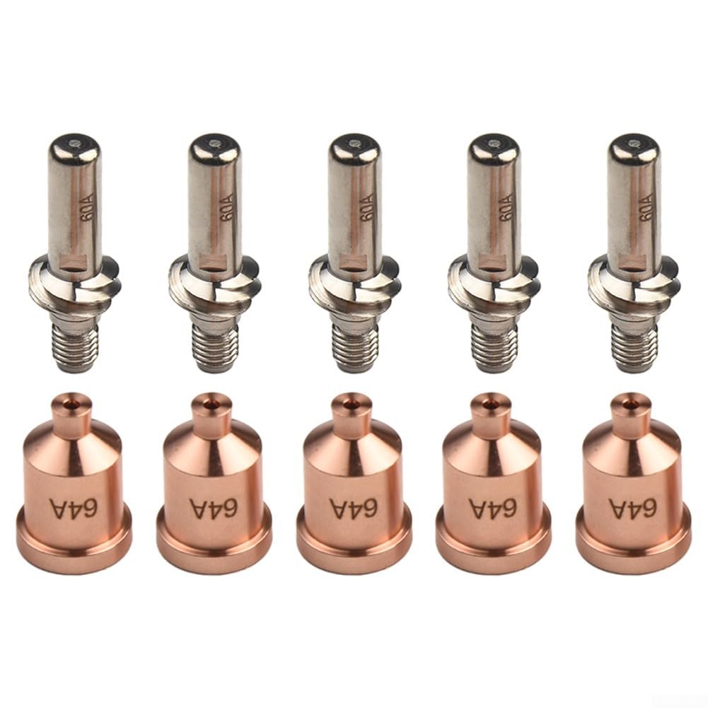 Kit de pointes d'électrode plasma, 10 pièces LC105 consommables KP2845-1 et KP2845-8 pour cutter Tomahawk 1538, 100 A