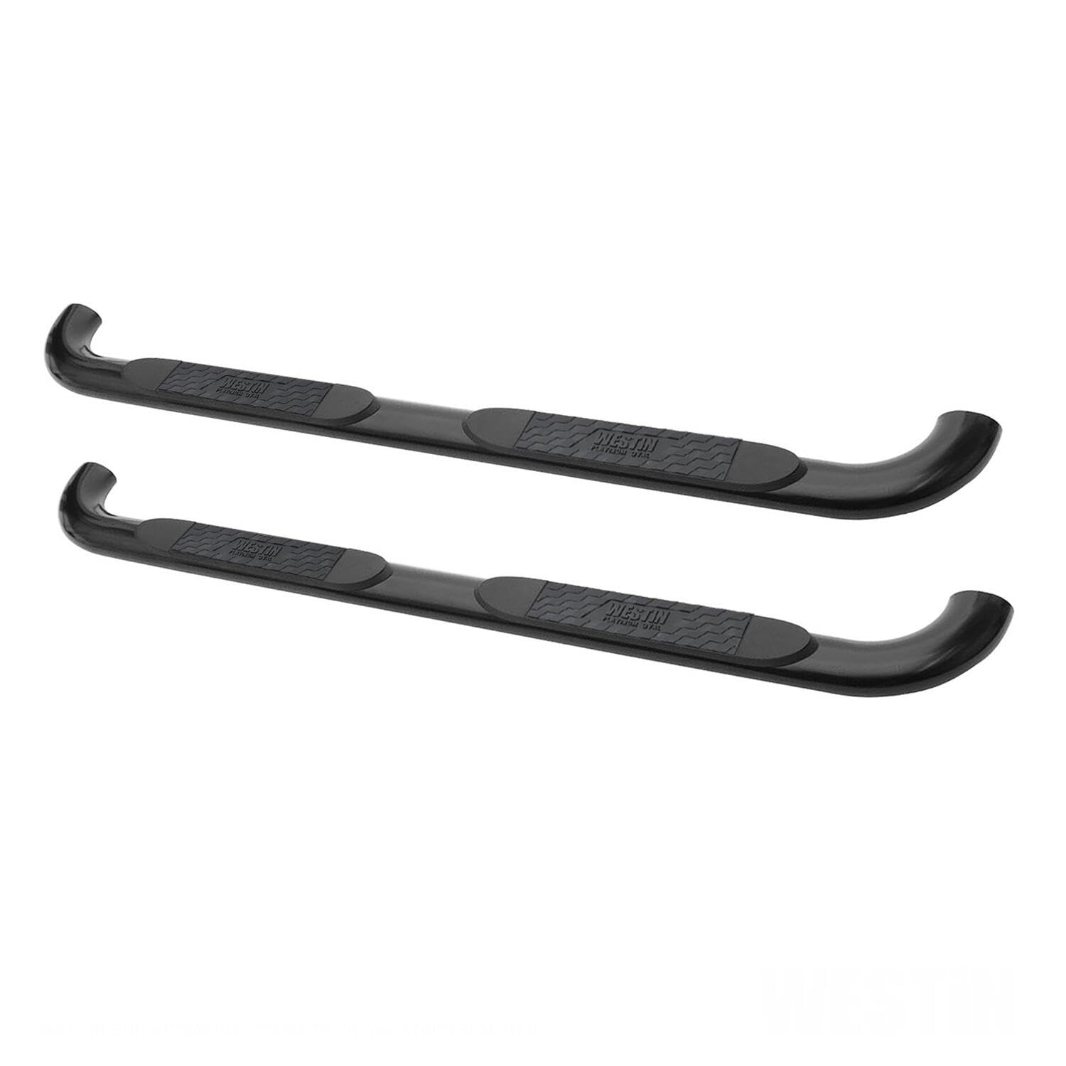 Westin 21-4095 Platinum 4 Oval Nerf Bars fits 2019-2025 Ram 1500 Quad Cab (Exc 2019-2023 1500 Classic) Black Pair