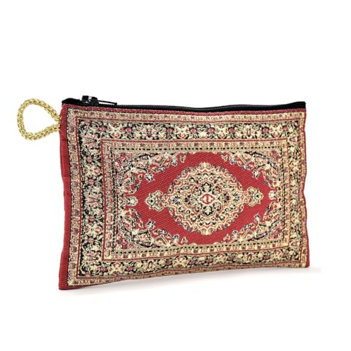 Monedero billetero turco de tela con flores BDM cartera mujer pequeña