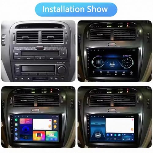 Radio coche 2 DIN para Lexus LS430 (2000-2006) con pantalla Incell y Bluetooth 2