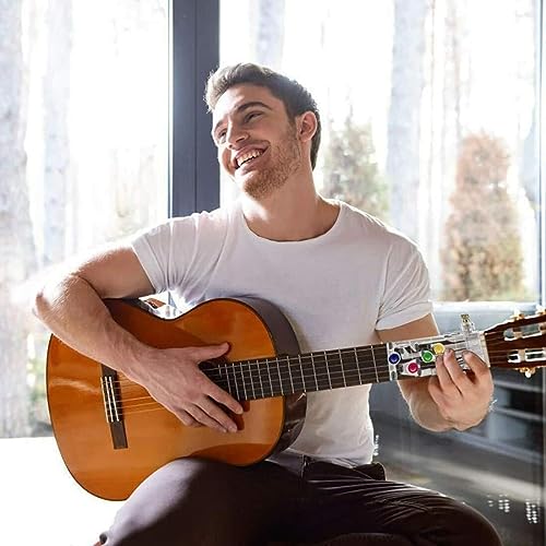 BRAVECOW Guitar Learning Tools - One-Key Chord Assist Practice Aid for Adults & Children Beginners - Image 7