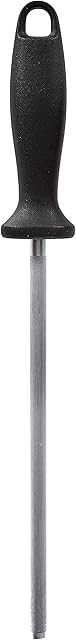 ZWILLING 32576-231-0 Sharpening Steel, Synthetic Handle, Black, 23 cm