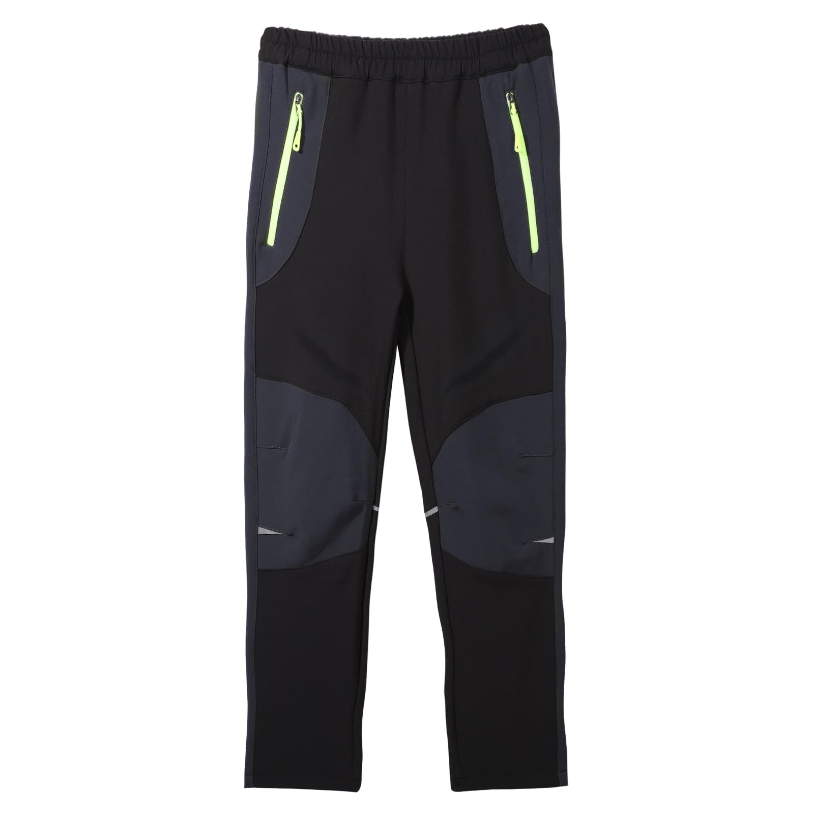 LHHMZ Pantalons d’extérieur garçon Pantalons de randonnée, Pantalon de Marche d’Hiver doublé Polaire, Pantalon de Ski de randonnée d’Hiver épaississant imperméable