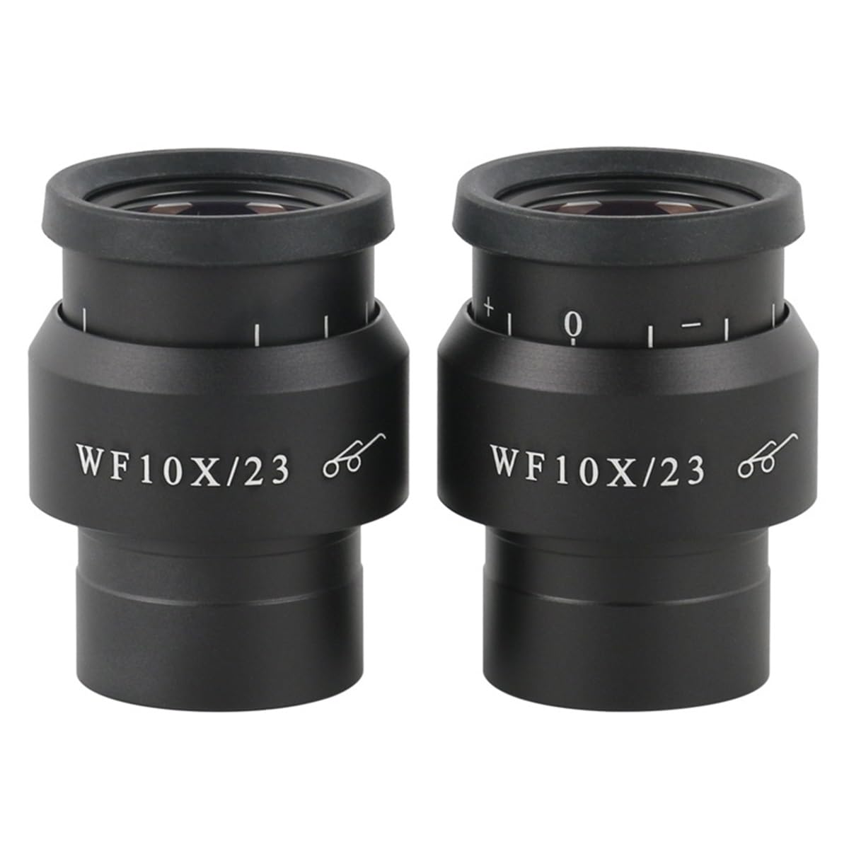 2 Oculari Per Microscopio WF25X Grandangolari 23,2 Mm: Accessori Per Microscopi Biologici
