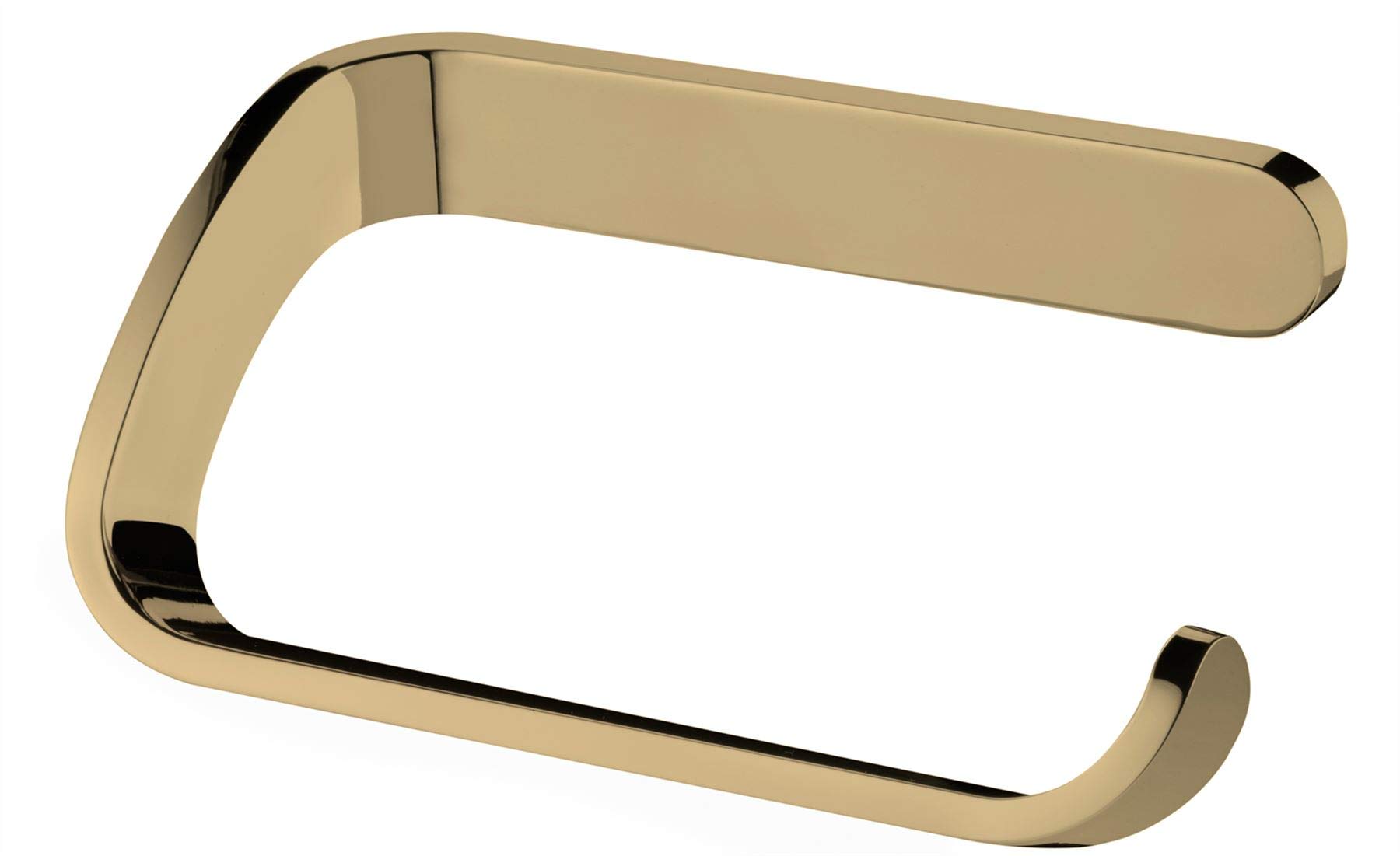 Bisk Gold Toilet Roll Paper Wc Holder Bathroom Colour Finished Zamak Wall Mounted