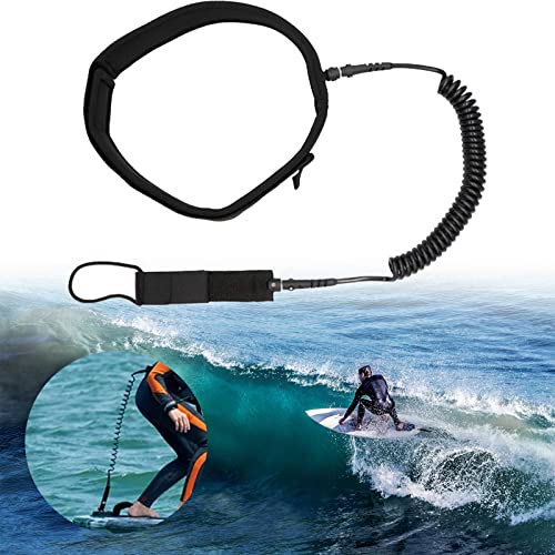 MYCENSE Coleira de prancha de surf, coleira de surf, correia de surf, cinto de surfe, para esportes
