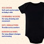 Witty Fashions I Just Did 9 Months on The Inside - Funny Novelty Romper for Baby Shower - Infant Baby Bodysuit