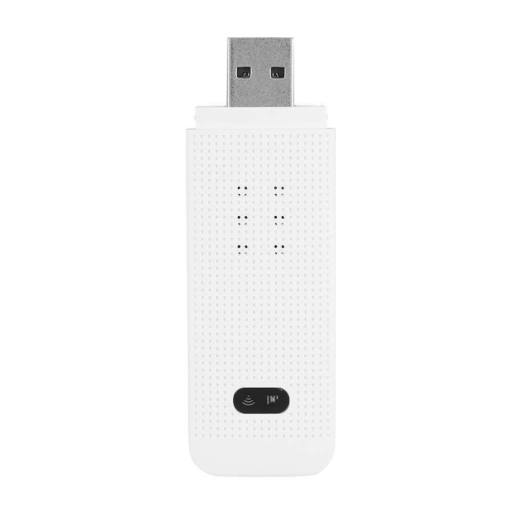 Fyearfly Adaptador de red USB 4G LTE, aumenta la conectividad inalámbrica, evita la congestión de la red, versión europea, enrutador inalámbrico portátil, fácil configuración