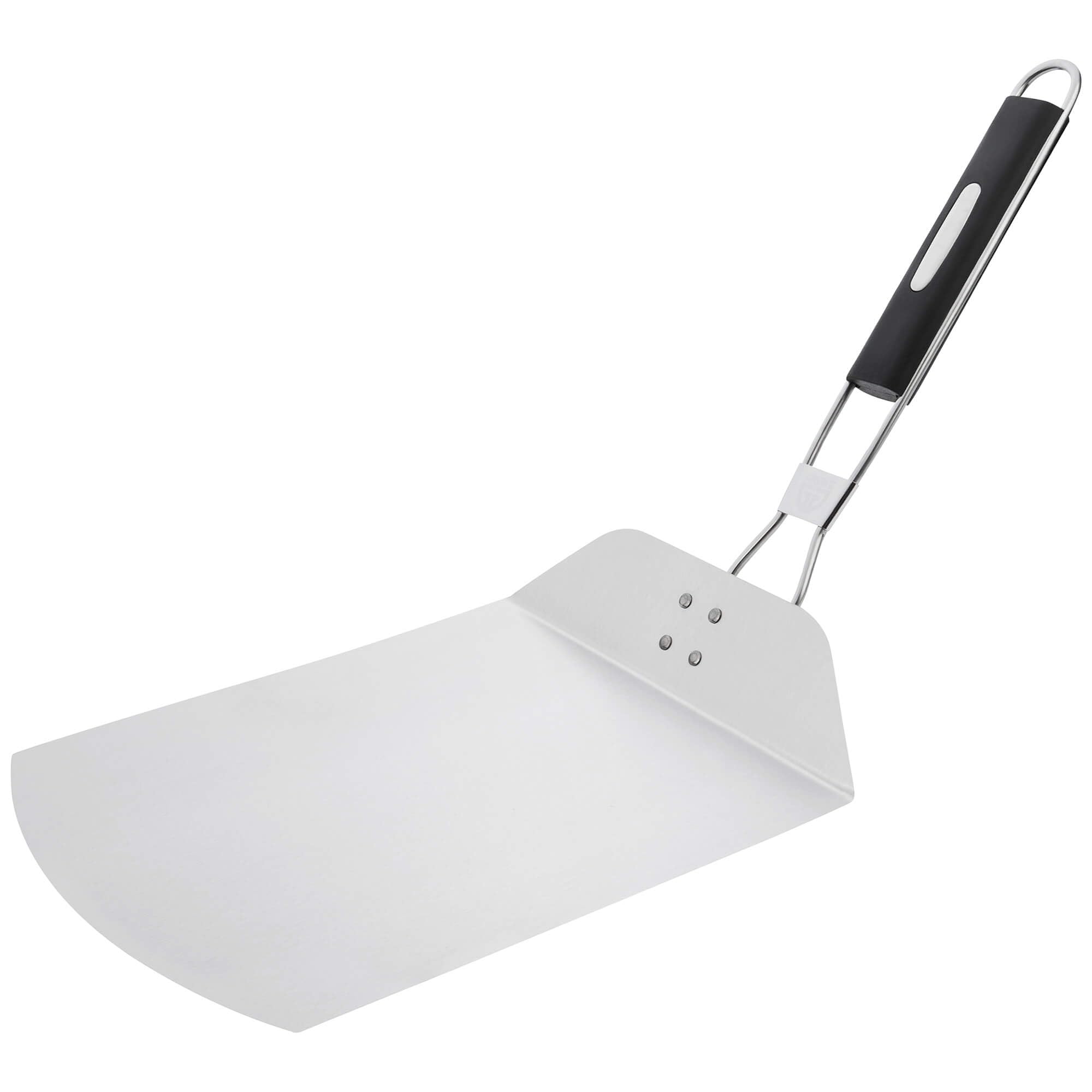 GRÄWE Pizza Set 2-teilig, Pizzastein, Pizzaschieber, Pizzazubehör, Pizzaofen, Backofen, Grill, Gasgrill, Cordierit, Backstein, Brotbackstein, Flammkuchenstein, Edelstahl, knuspriger Boden