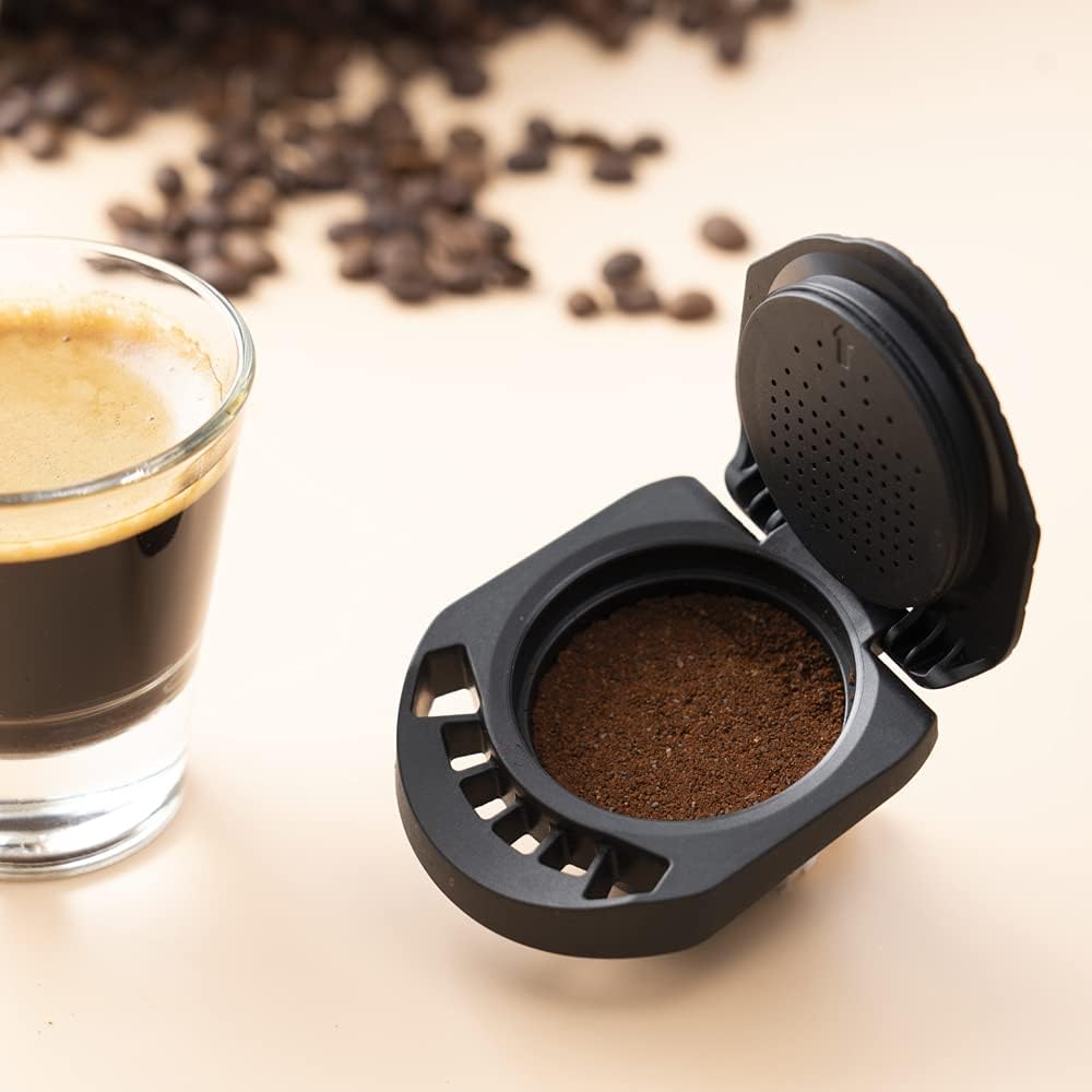 D’olce Gusto Converter Capsule Holder Adapter Directly Load Coffee Grind Version,Compatible with EDG466,EDG305 Mini Me,D‘olce Gusto Piccolo XS & Genis Series,Infinissima,Circolo