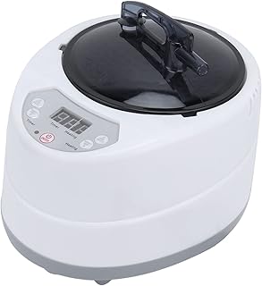 Sauna Steamer Pot, 2.0L Portable Steam Generator Fumigation Machine, 9 Gears Heating Temp Sweat Spa Steam Pot with Remote Control, for Bathroom SPA Shower Body Relaxation(US)