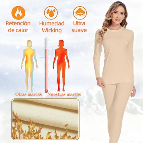 Opiniones de Conjuntos térmicos para Mujer comprados en linea. 18 Imagen adicional