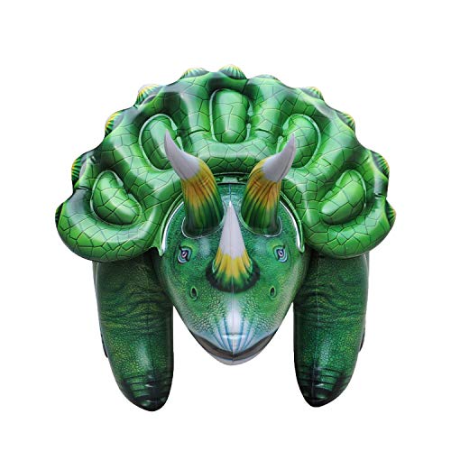 Jet Creations Triceratops Dinosaur Inflatable 43 Inch Pool Party Decoration Birthday Gift Kids And Adults Di-Tri4 #TOP2