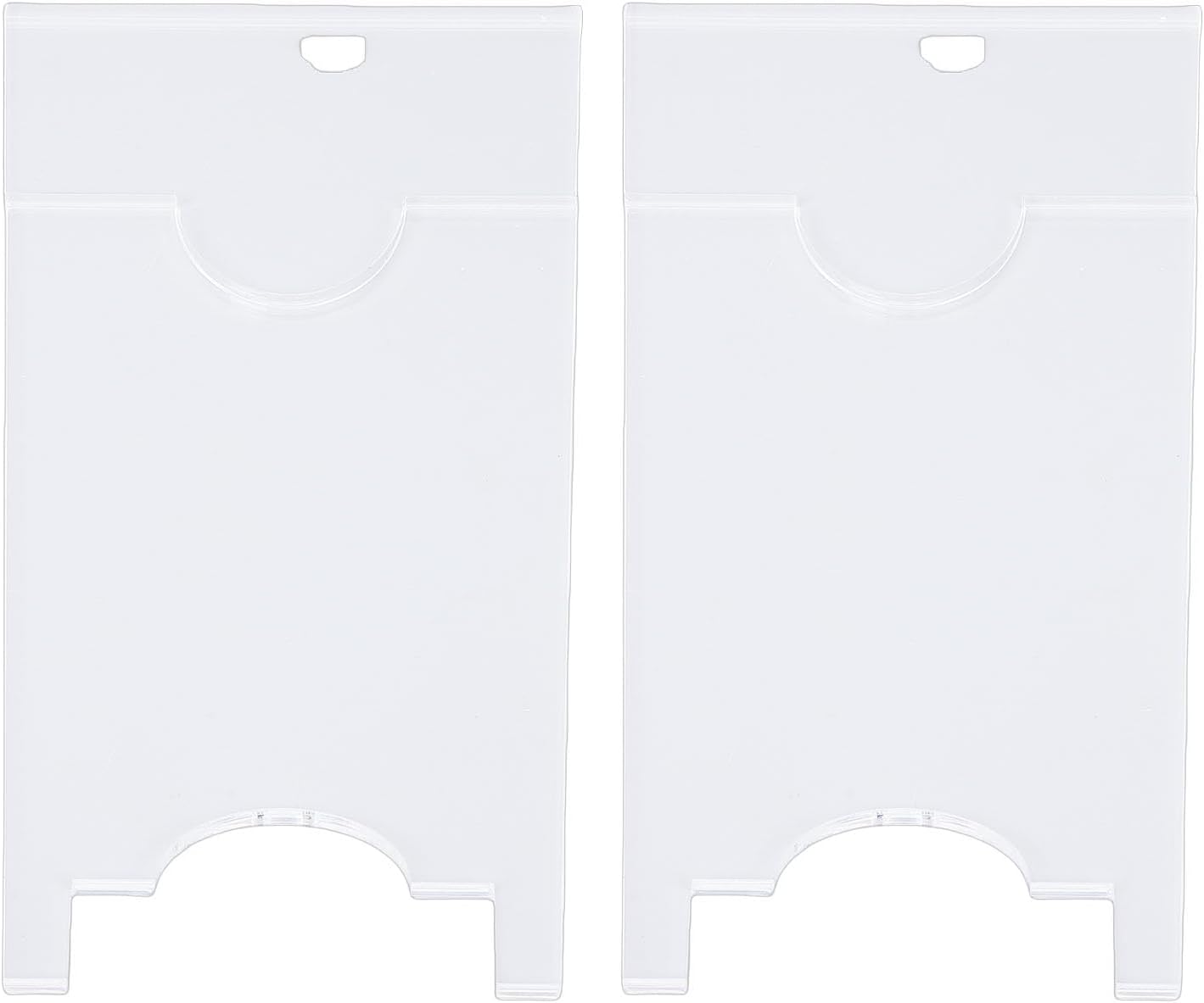 TOPINCN Wall Spacers, Universal Clear Acrylic Furniture Spacers for Sofa Bed Cabinet, with Non Slip Design to Protect Walls and Save Outlet Space