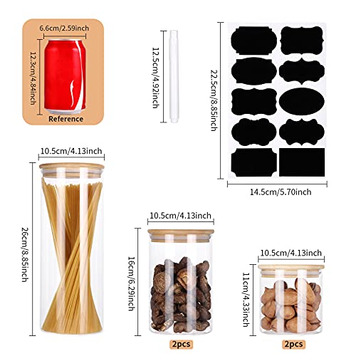 Aokyom® Barattoli Cucina con Coperchio,Vasetti