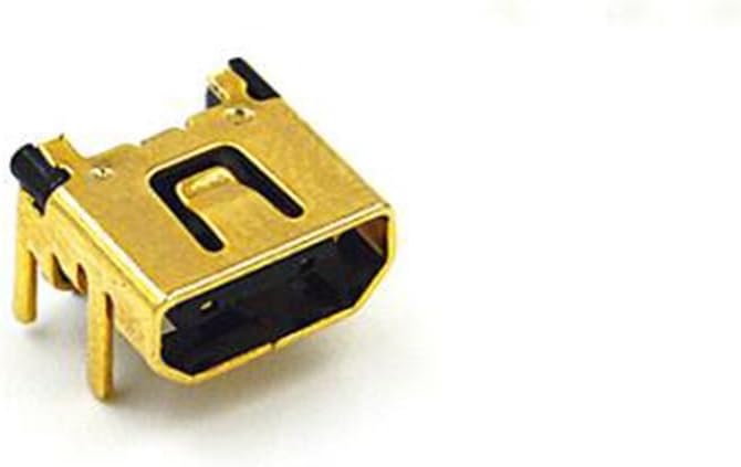 Power Jack Charging Port Socket Connector Dock For Nintendo DS Lite DSL NDSL Replacement Part - Gold