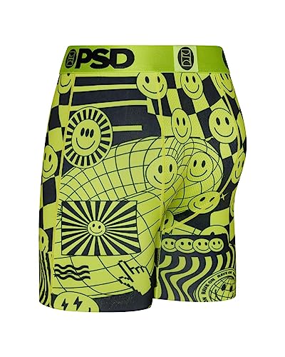 PSD Men's Boxer Briefs - New Wave, 7 Inch Inseam, Moisture-Wicking, 4-Way Stretch, Boxer Briefs for Men, X-Large2