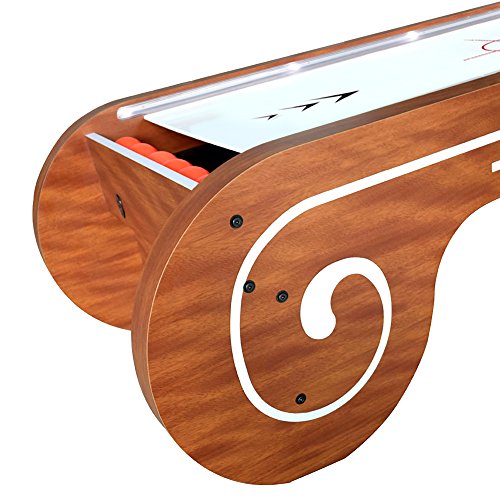 Hathaway Boardwalk 8-Ft Arcade Ball Table For Family Game Rooms With Led Track Lighting, Scratch-Resistant Playfield #TOP5