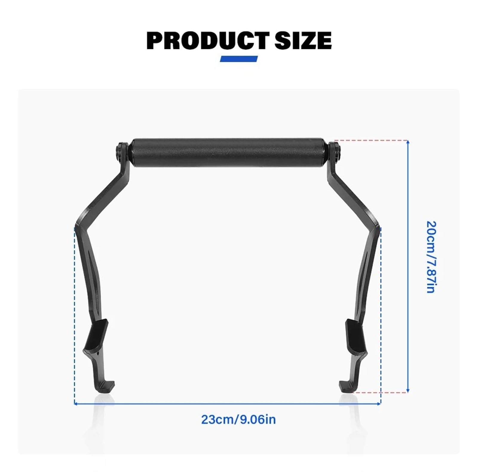 Moto GPS Staffa Navigazione Per NC750X NC 750X 2025-Supporto Per Piastra Di Navigazione Per Supporto Per Smartphone GPS Per Moto Supporto Per Parabrezza Supporto Per Navigatore GPS Per Moto(22mm.)