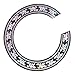 Produktbild Gitarre Rosette Klassische Schallloch Rosette für 40 /41 Zoll Akustisch Gitarre