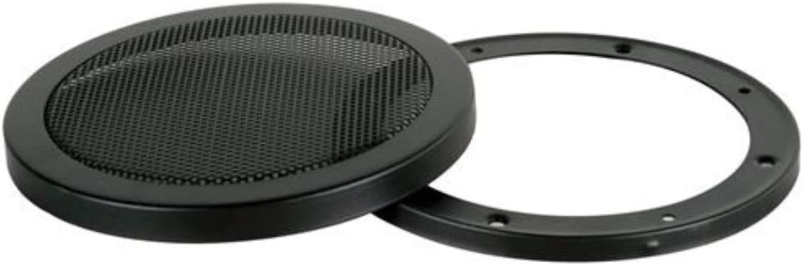 Steel Mesh 2 Piece Grill for 6 1/2 Speaker Black Sold Individually : Electronics
