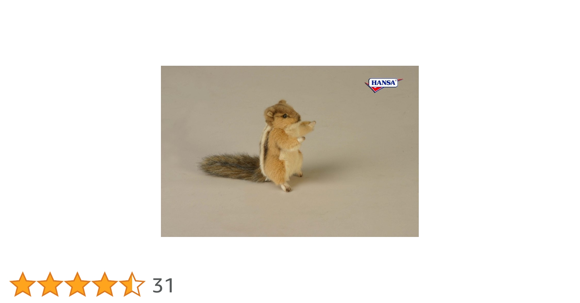 Amazon.co.jp: BH4832 HANSA シマリス12 : おもちゃ