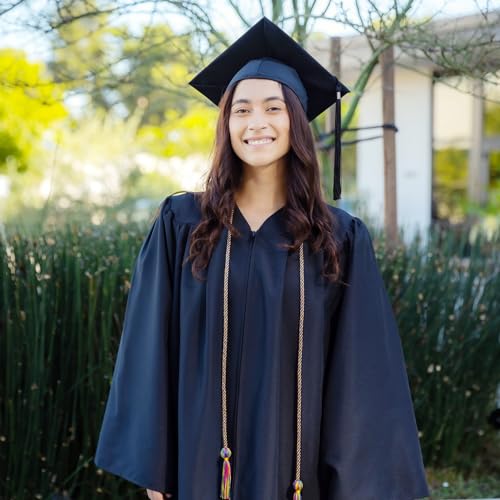 Image of Endea Graduation Single Honor Cord Two-Color (Rainbow)